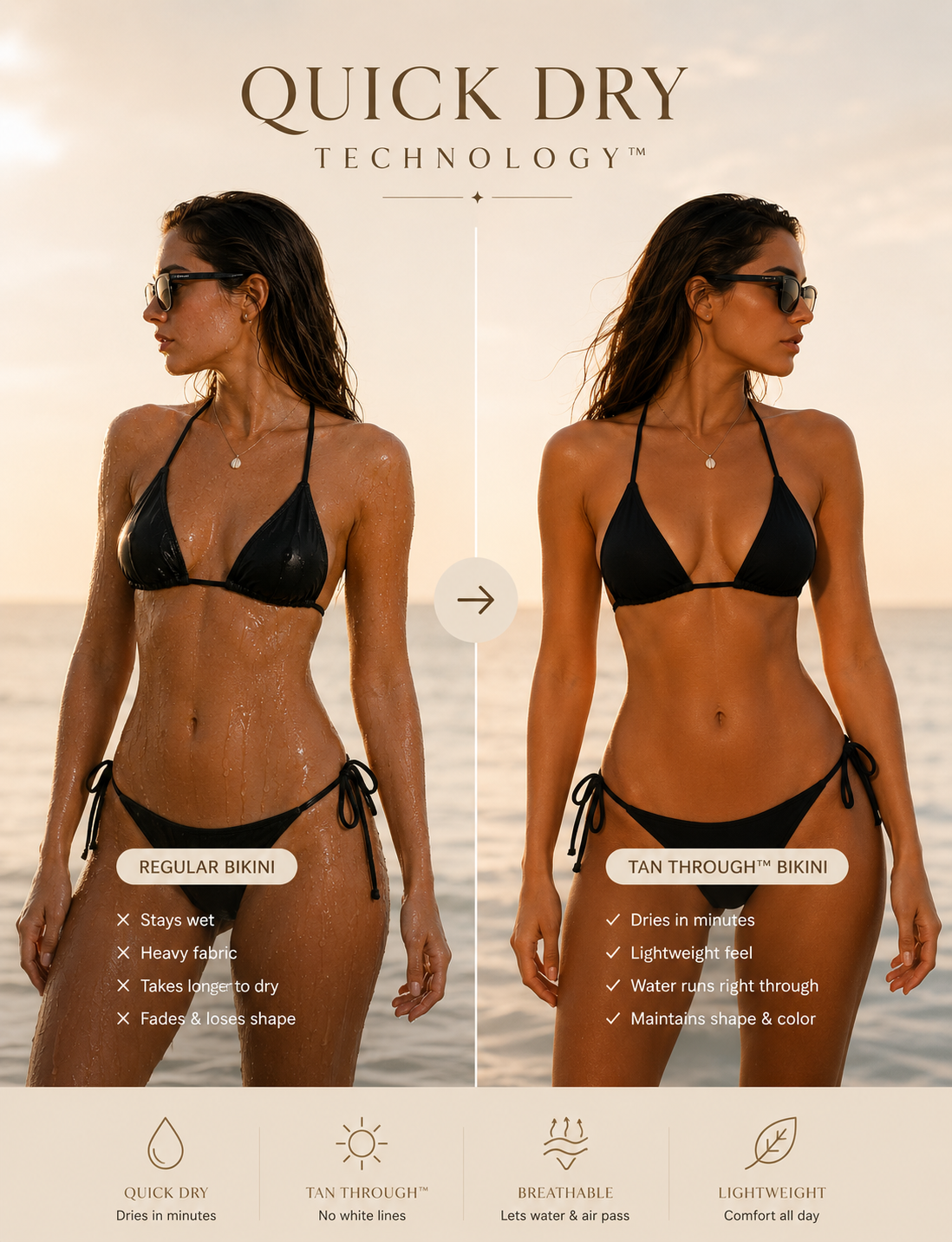 Selora Tan Through Bikini™
